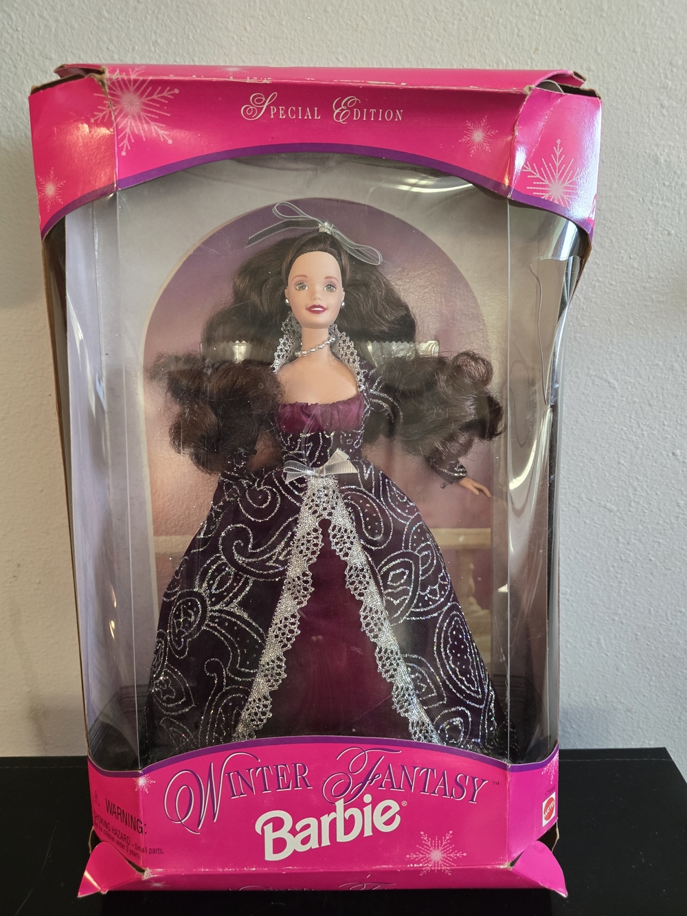 Barbie Winter Fantasy Special Edition Doll (1996) Mattel NRFB Vintage Holiday.
